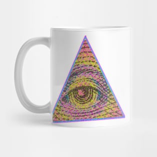 Eye of Providence Psychedelic Mug